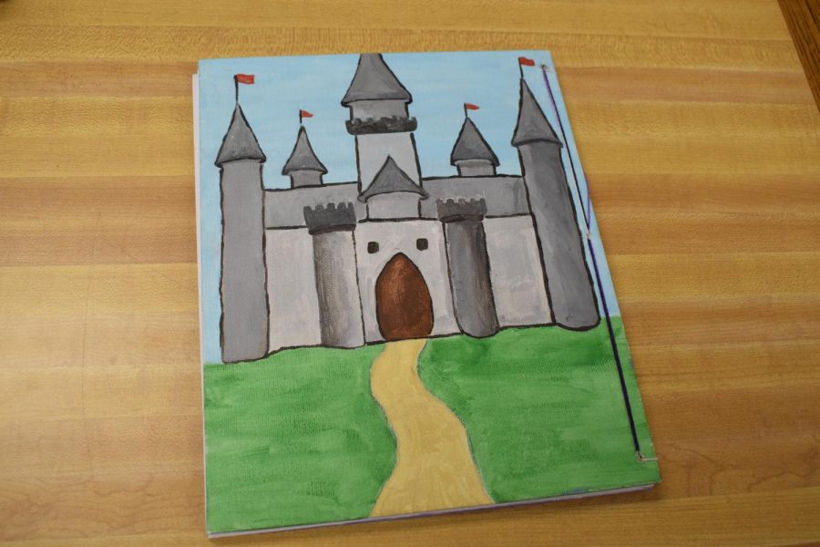 In Creative Writing, students wrote and created their own fairytale books. I enjoyed the project because it let us express our individuality and allowed us to make a whole book, said senior Lauren Covely. 