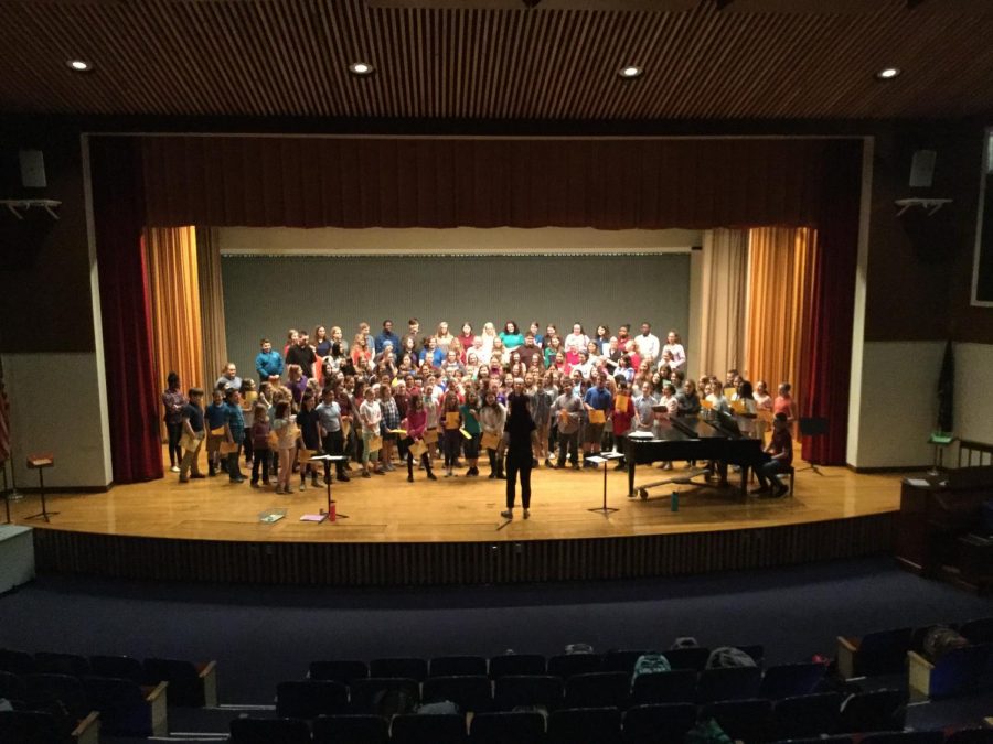 Lengel choirs go Back to the 80s