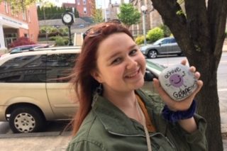 Freshman Samantha Woodford placed painted rocks around downtown Pottsville on Wednesday, May 12. Each rock contains a written note on the back! When found make sure to post a picture on Instagram and tag @pahs_publications.