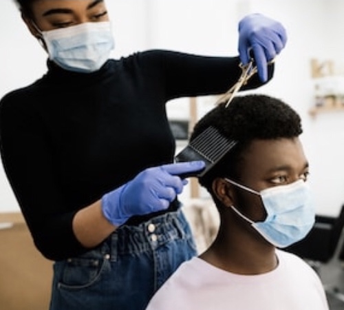 Recently salons have reopened but now enforce heavy safety precautions. Before the reopening students dyed their own hair. Sophomore Brody Boris said “I definitely had fun dying my own hair at home. I don’t know if it’s ever going to happen again however.”