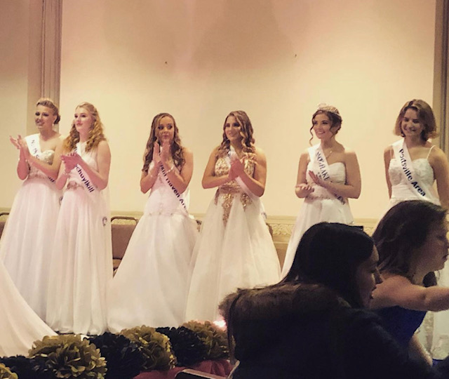 Pictured above are the five runners up from Winter Carnival 2019. After the pageant was over everyone who participated were allowed to celebrate the new winners at St. Nicholas Hall with friends and family. “I’m honestly so disappointed that Winter Carnival was canceled. It’s completely unnecessary to take away all of the fun things that you can only experience so many times during high school. First winter prom and now this, it’s just so frustrating and uncalled for. You could easily take precautions and still continue with doing the pageant. I know of so many girls that were looking forward to it, even I was and I’m not even allowed to run this year. It was my favorite opportunity that I received my junior year and being named Miss Congeniality was something so special to me. The memories I made with all of my friends were unforgettable and to have a once in a lifetime chance to participate as a junior being taken away just upsets me,” said senior Greta Snukis.