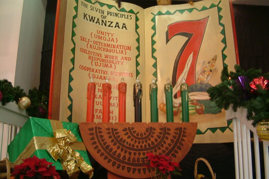 Kwanzaa+is+a+secular+holiday+celebrated+by+African+American+families%0A+as+well+as+communities+of+African+descent.+It+is+celebrated+for+seven+days+after+Christmas+with+a+kinara+and+a+feast.+Junior+Aminatu+Dumbuya+says%2C+%E2%80%9CTradition+is+a+good+thing+because+you+know+where+your+parents+and+ancestors+come+from+which+I+think+is+a+cool%0A+thing.+Tradition+can+be+preserved+by+respecting+the+rules%2C+and+telling+the+story+to+generations+and+generations+after.%E2%80%9D+