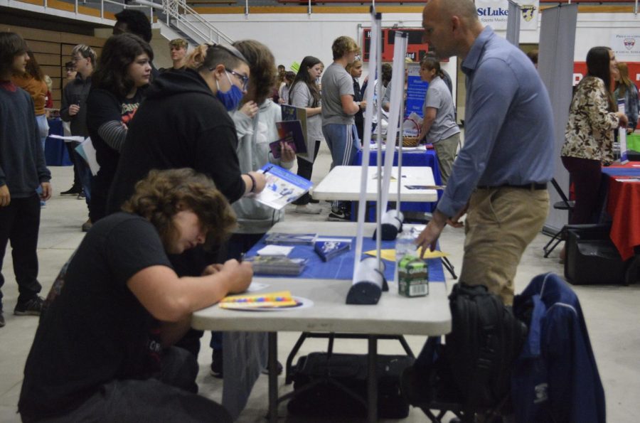 The 2022 College Fair was held at Martz Hall and was available to most students within Schuylkill County. Mason Major talks to Moravian University about future plans.