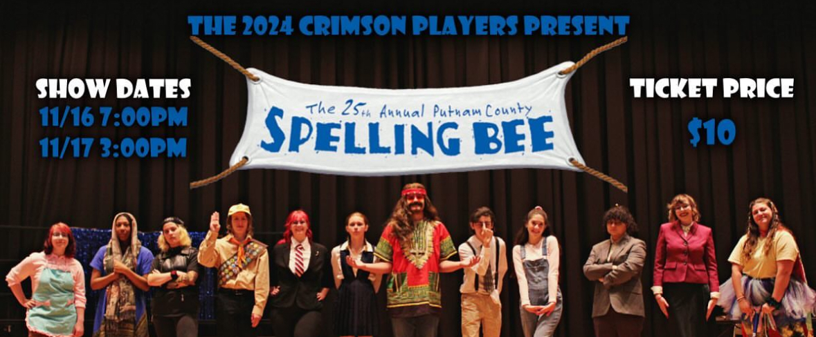 The 25th Annual Putnam County Spelling Bee is a funny show about middle schoolers participating in a spelling bee. They share life stories, common interests, and quirks.
