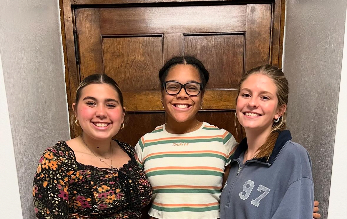 Juniors Jules Sharockman, Autumn Fermaintt, and Maggie Colna were the three  who were voted by the whole student body to be the nominees representing PAHS at the Winter Carnival. 