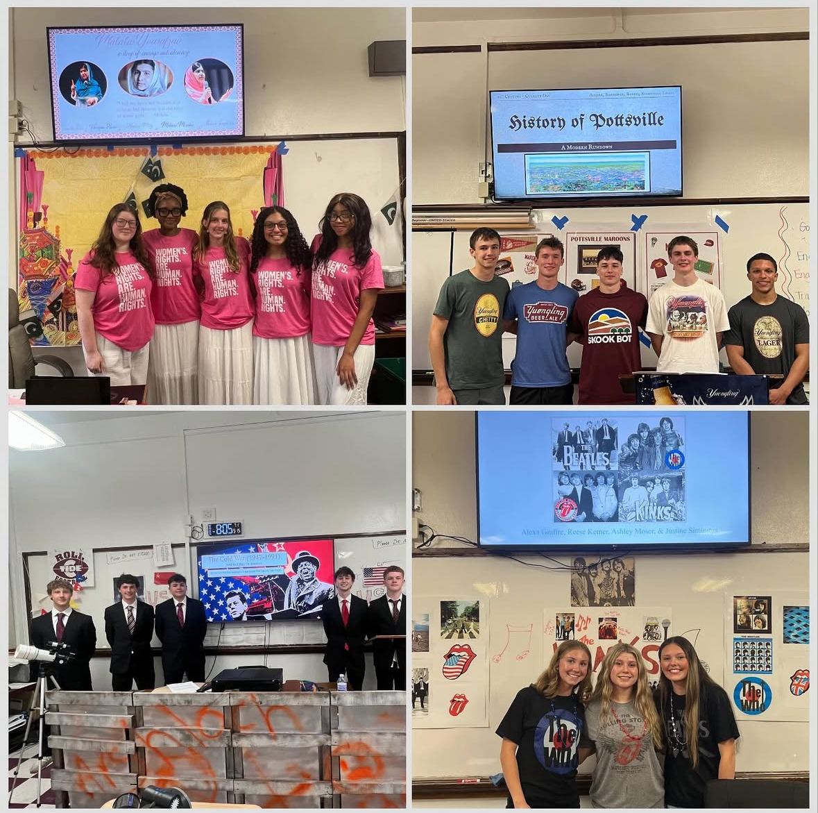 History Night for 2025 took place on May 15. Some of the topics of History Night ranged from The Beatles to the History of Pottsville.
